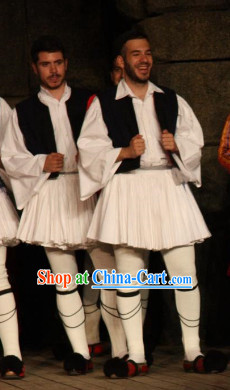 Traditional Greek Dance Costumes for Men