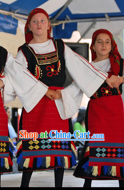 Greek Dance Costumes for Girls