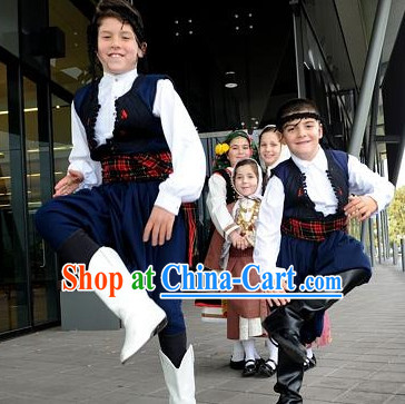 Classical Kids Greek Clothes Complete Set