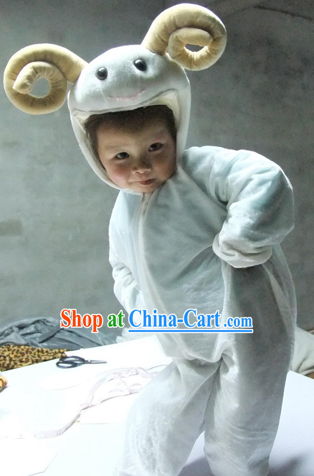 Chinese New Yer Goat Sheep Costume for Children