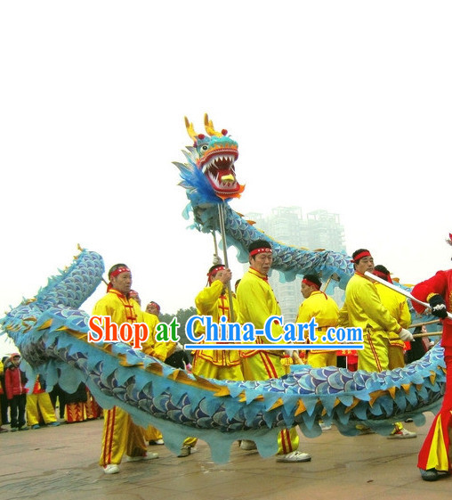 18 Meters 10 People Traditional Dragon Dance Equipments Complete Set