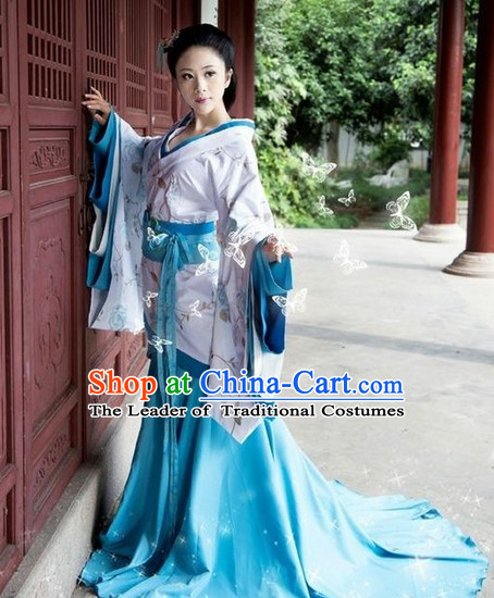 Top China Ancient Fairy Halloween Costume Complete Set for Women