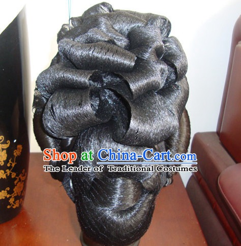 Chinese Opera Peking Opera Cantonese Opera Hairstyles Fascinators Fascinator Wholesale Jewelry Hair Pieces and Black Wigs