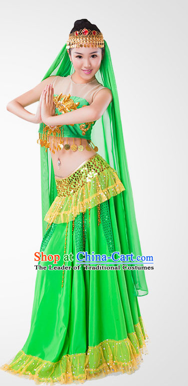 Indian Dance Costume Wholesale Clothing Discount Dance Costumes Dancewear Supply and Headpieces for Woman
