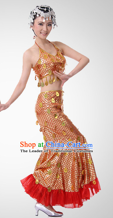 Chinese Folk Fish Dance Costume Wholesale Clothing Discount Dance Costumes Dancewear Supply for Women