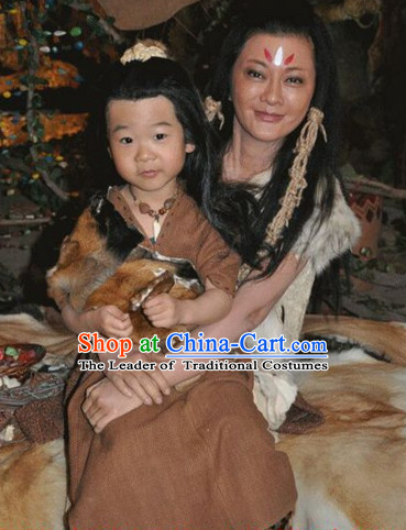 Xia Dynasty New Stone Age Costume for Children