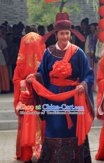 Song Dynasty Chinese Writer Painter Calligrapher Pharmacologist Gastronome Statesman Su Dongpo Costume Costumes Dresses Clothing Clothes Garment Outfits Suits Complete Set for Men