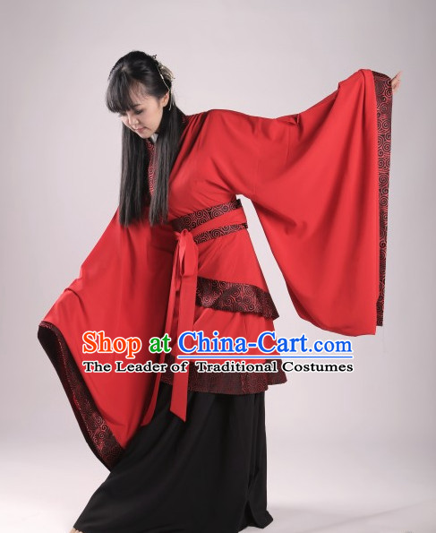 China Han Dynasty Clothing Ancient Chinese Costume Men Women Costumes Kids Garment Clothes for Women