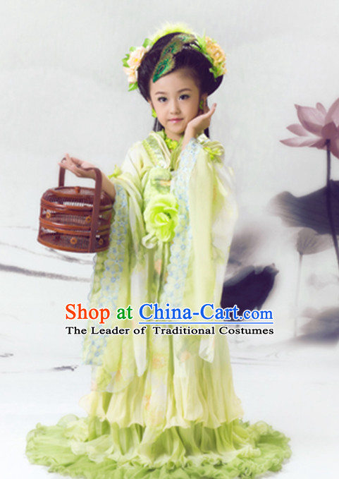 Ancient Tang Dynasty Kids Costumes Kimono Costumes Costume Wholesale Clothing Dance Costumes Cosplay