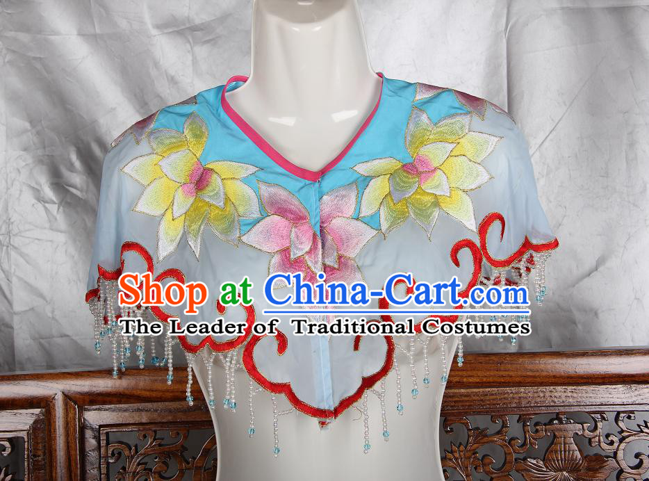 Chinese Opera Classic Shoulder DecorationsChinese Water Sleeve Costume Dress Wear Outfits Suits Mantle for Women