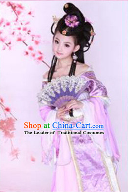 Chinese Classic Costume Ancient China Costumes Han Fu Dress Wear Outfits Suits Clothing for Kids