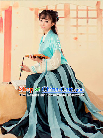 Chinese Han Dynasty Costume Ancient China Fairy Costumes Han Fu Dress Wear Outfits Suits Clothing for Women