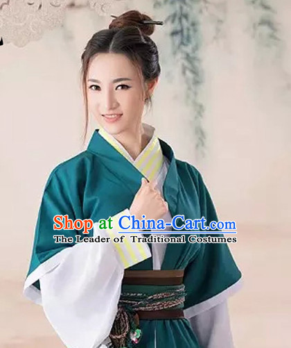 Chinese Han Dynasty Costume Ancient China Swordsmen Costumes Han Fu Dress Wear Outfits Suits Clothing for Women