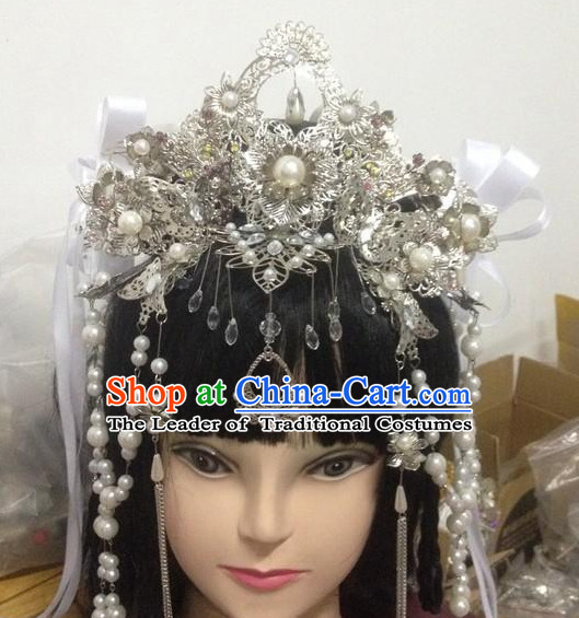 Chinese Classic Cosplay Princess Crown Headwear Headipieces Hair Accessories Hair Jewelry