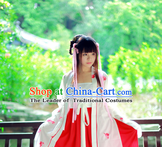 Asian Fashion Chinese Ancient Han Dynasty Beauty Clothes Costume China online Shopping Traditional Costumes Dress Wholesale Culture Clothing and Hair Accessories for Women