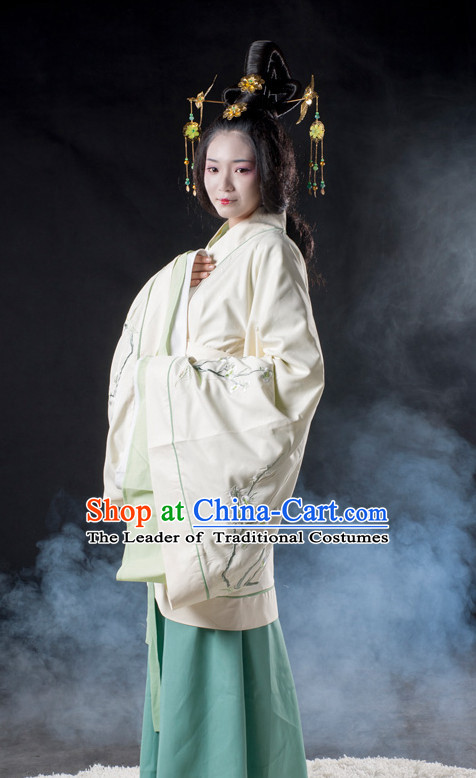 Chinese Ancient Han Dynasty Lady Clothes Costume China online Shopping Traditional Costumes Dress Wholesale Asian Culture Fashion Clothing and Hair Accessories for Women