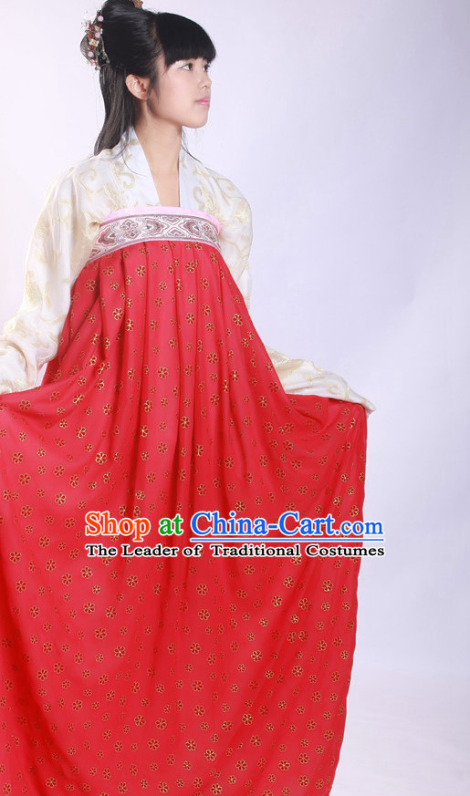 Chinese Costume Ancient Asian Korean Japanese Clothing Tang Dynasty Clothes Garment Outfits Suits for Women
