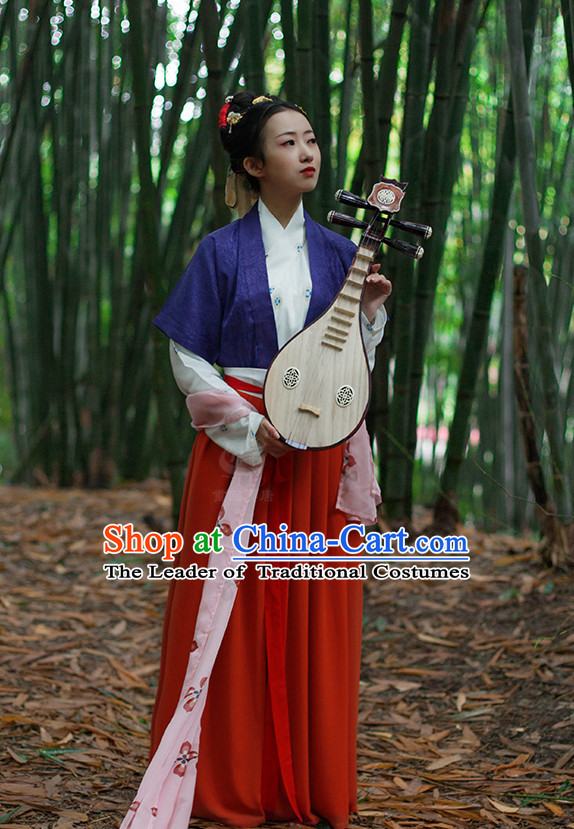 Chinese Costume Ancient Asian Korean Japanese Clothing Han Dynasty Clothes Garment Outfits Suits for Women