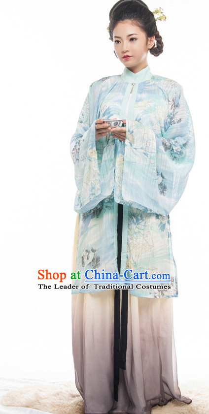 Chinese Costume Ancient Chinese Costumes Japanese Korean Asian Fashion Ming Dynasty Han Fu Suits Outfits Garment Dress Clothes for Women