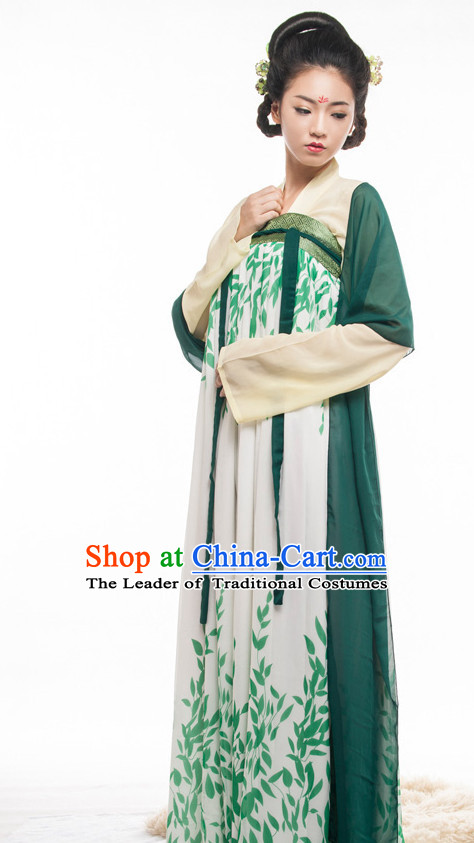 Chinese Costume Ancient Chinese Costumes Japanese Korean Asian Fashion Tang Dynasty Han Fu Suits Outfits Garment Dress Clothes for Women