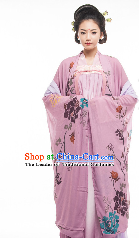 Chinese Costume Ancient Chinese Costumes Japanese Korean Asian Fashion Tang Dynasty Han Fu Suits Outfits Garment Dress Clothes for Women