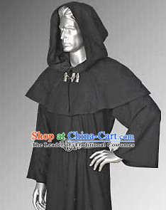 Traditional Medieval Costume Renaissance Costumes Historic Priest Clothing Complete Set for Men