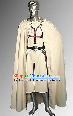 Traditional British National Costume Medieval Costume Renaissance Costumes Historic Clothes Complete Set for Men