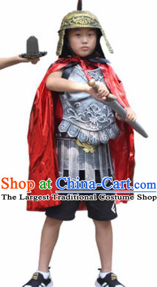 Ancient English Knight Kids Adults Halloween Costume for Men and Boys