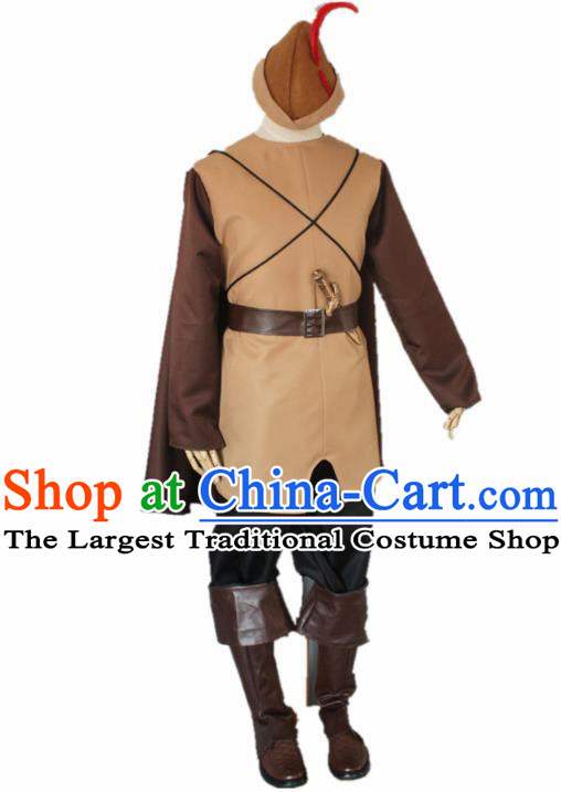 Ancient Medieval Costumes England's King Costume for Men Boys Kids Adults