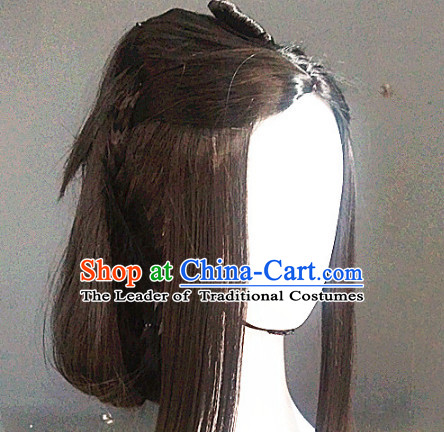 Ancient Chinese Wigs Toupee Wigs Human Hair Wig Hair Extensions Sisters Weave Cosplay Wigs Lace Hair Pieces and Accessories for Women