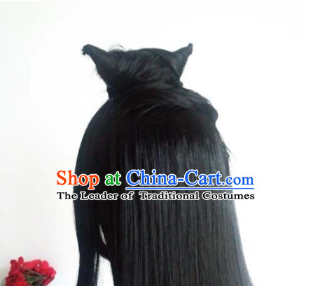 Ancient Chinese Fairy Wigs Toupee Wigs Human Hair Wig Hair Extensions Sisters Weave Cosplay Wigs Lace Hair Accessories for Women