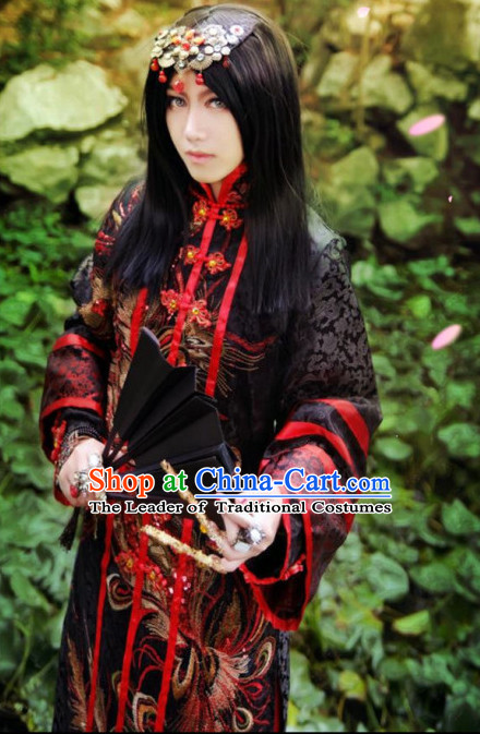 Chinese Classic Hanfu Garment Dress Costumes Japanese Korean Asian King Clothing Costume Dress Adults Cosplay for Men