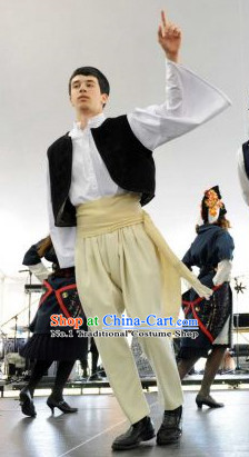Traditional Greek Clothing Complete Set for Boys
