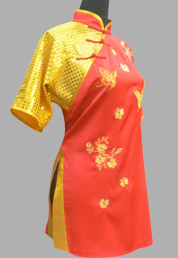 Asian China Wu Shu Wushu silk uniform uniforms costumes wushu clothing