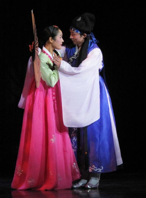 Korean Stage Performance Qiu Xiang Hanbok Dance Costumes Carnival Costumes Traditional Costumes
