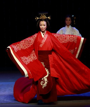 China Red Hanfu Wedding Costumes Carnival Costumes Dance Costumes Traditional Costumes for Women