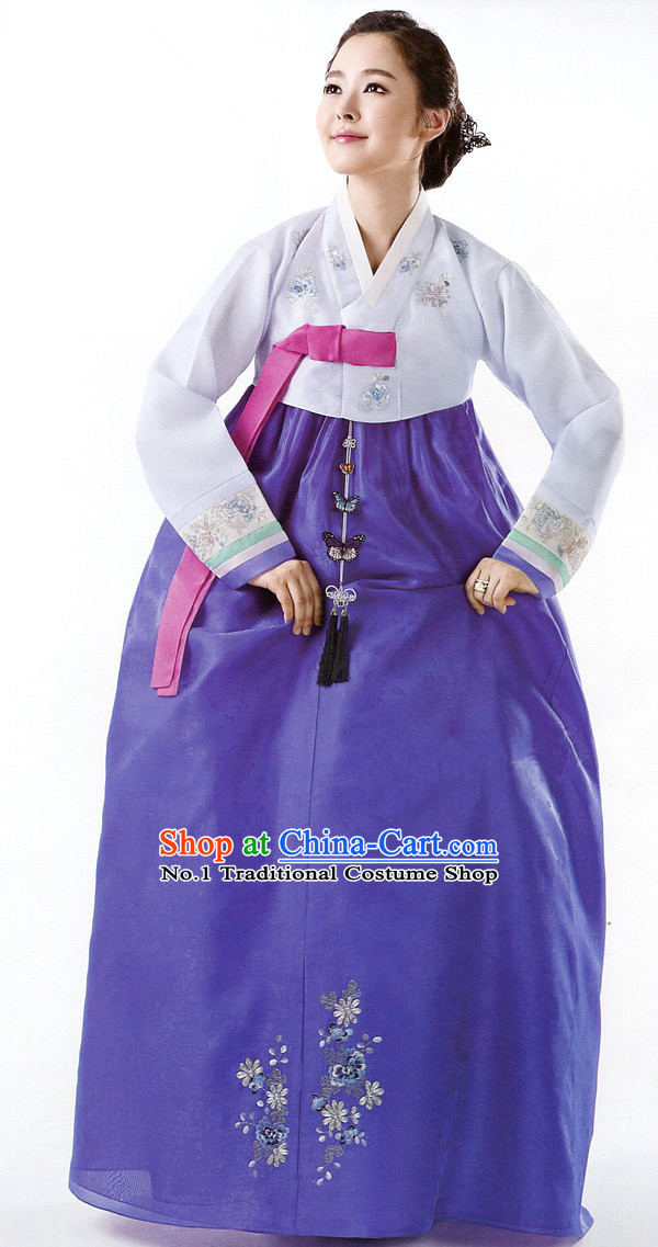 Korean Traditional Clothing Custom Made Women Dangwi Hanbok Ceremony Birthday Party Halloween
