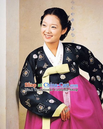 Korean Traditional Mother Wedding Dress Asian Fashion Korean Dangui Outfit Shopping online