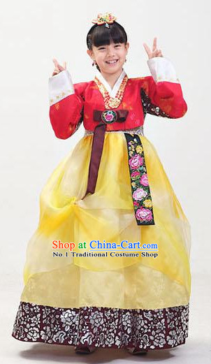 Korean Traditional Princess Hanbok Dress Ceremonial Clothing Korean Fashion Shopping online