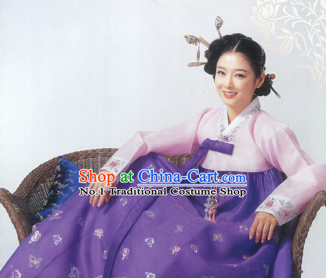 Top Korean Folk Dress online Traditional Costumes National Costumes for Girls