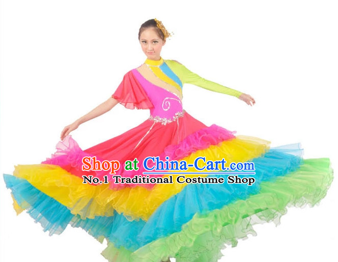 China Shop Chinese Stage Performance Dance Attire for Women