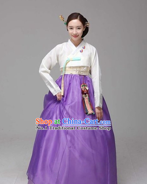 Top South Korean Beauty Hanbok Clothing Dresses Complete Set