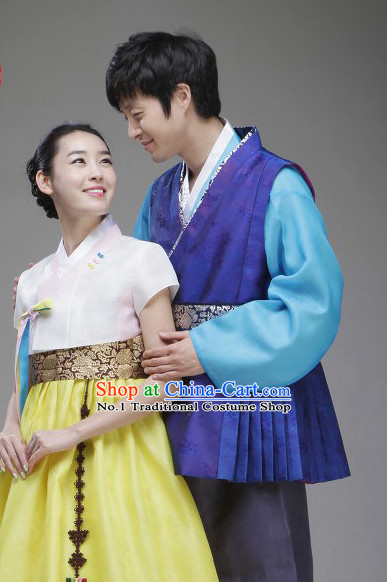 Korean Husband and Wife National Costumes Traditional Costumes Hanbok online Shopping