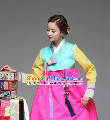 Korean Woman National Costumes Traditional Costumes Hanbok Korea online Shopping