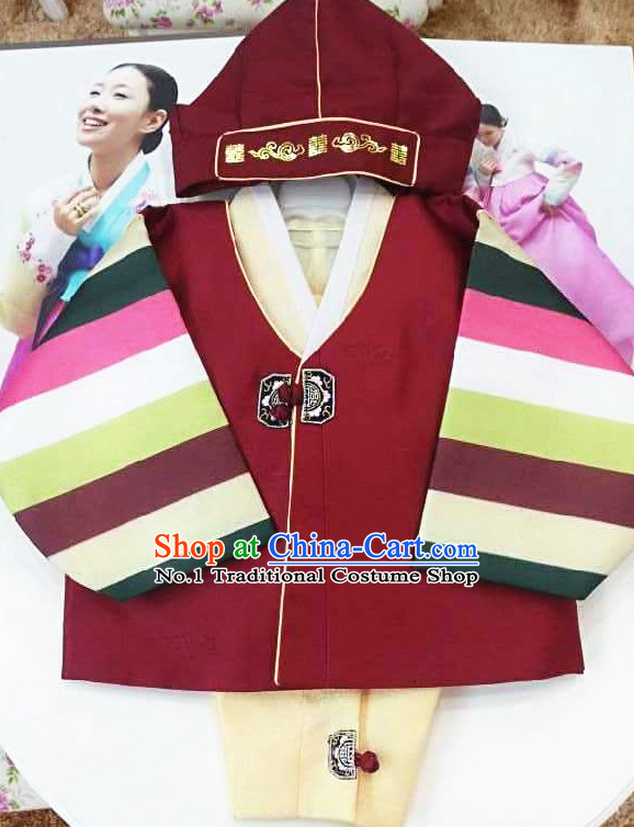 Traditional Korean Fashion Style Kids Clothing Complete Set