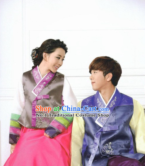 Korean Couple National Costumes Traditional Hanbok Clothes online Shopping