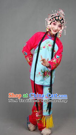 Chinese Culture Chinese Opera Costumes Chinese Cantonese Opera Beijing Opera Costumes Girl Dancewear Costumes
