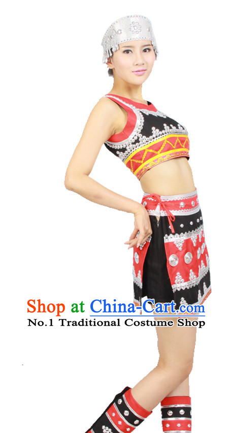Asian Fashion China Dance Apparel Dance Stores Dance Supply Discount Chinese Minority Dance Costumes for Women
