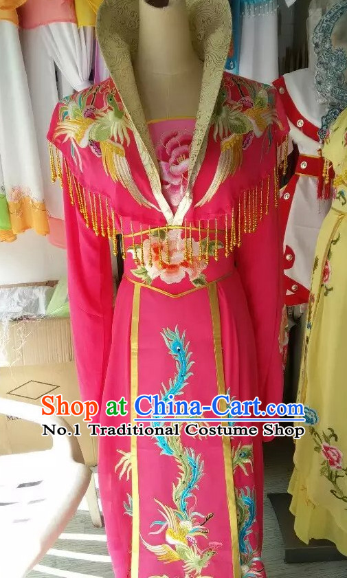 Asian Chinese Traditional Dress Theatrical Costumes Ancient Chinese Clothing Chinese Attire Mandarin Opera High Collar Costumes