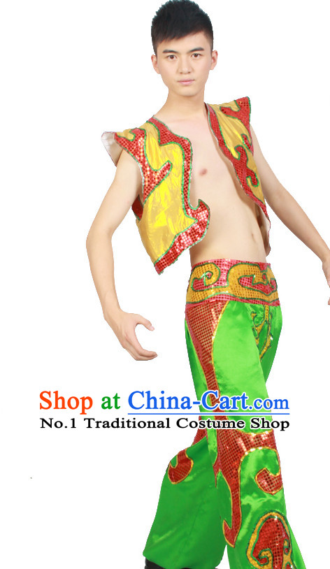 Asian Fashion China Dance Apparel Dance Stores Dance Supply Discount Chinese Dance Costumes for Men